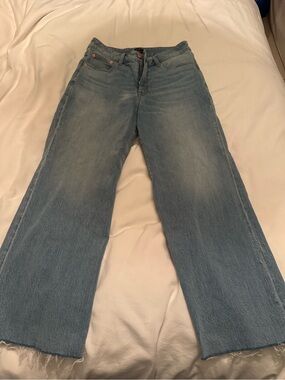J. Crew Bootcut Jeans in Light Blue Denim